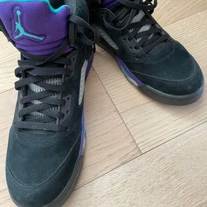 Jordan 5 black grape 2013